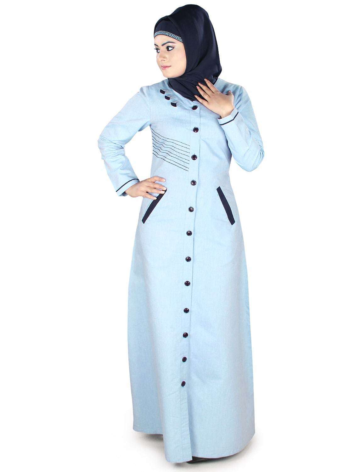 Hameeda Jilbab - Modest Islamic Abaya Dress for Women | Prayer Dress & Everyday Wear | Perfect for Mosque, Home & Outdoor Activities