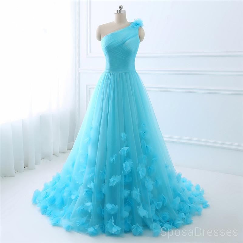 Elegant One Shoulder Grey Tulle Long Prom Dress for Women | Sexy Evening Gown for Sweet 16, Homecoming & Formal Events | Custom Sizing Available | Perfect for Prom Night, Quinceañera & Special Occasions