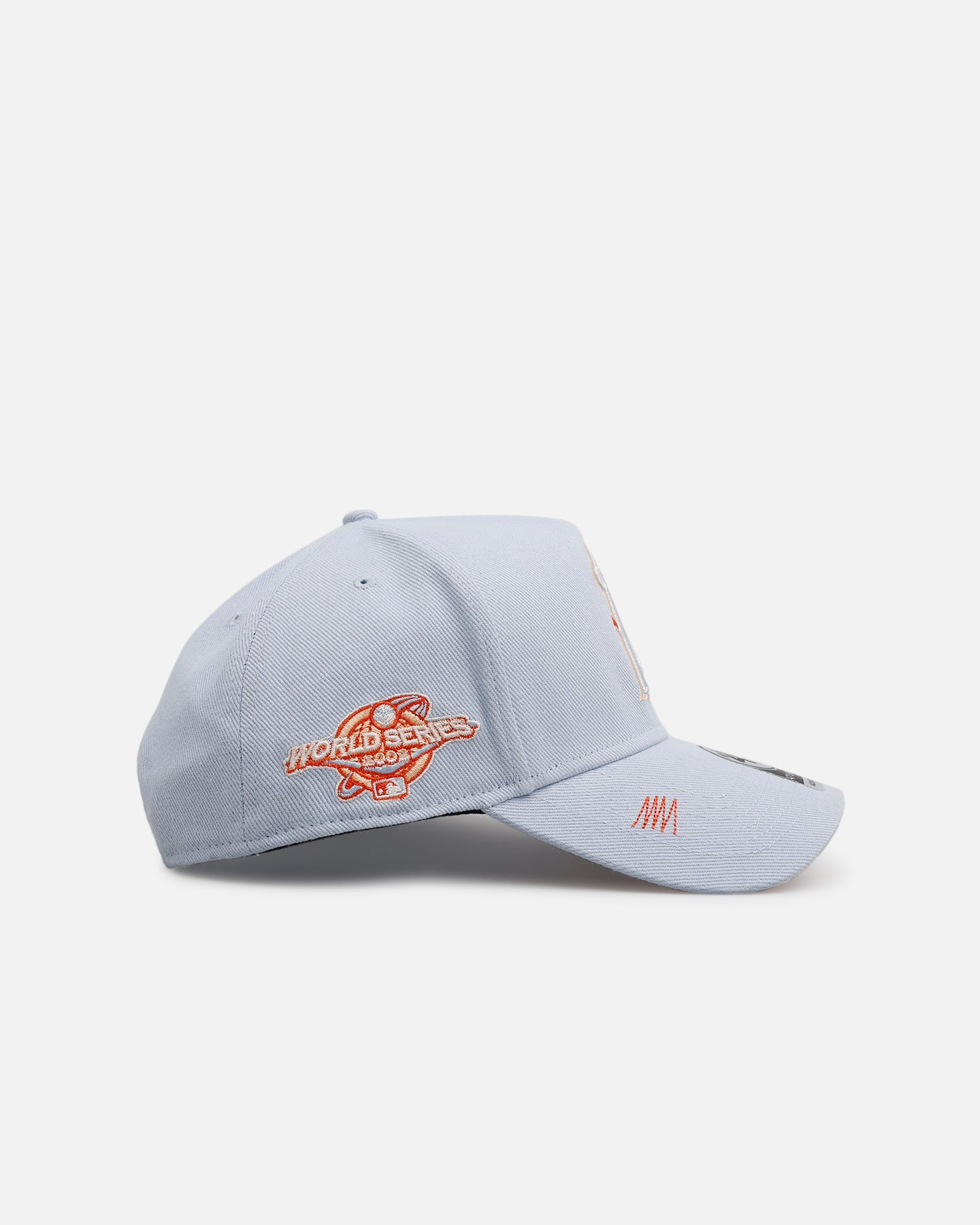 47 Brand Los Angeles Angels 'Overstitch' 47 Offside Snapback Hat - Light Blue Adjustable Baseball Cap for Men & Women - Perfect for Sports Fans, Casual Wear & Game Day Outfits