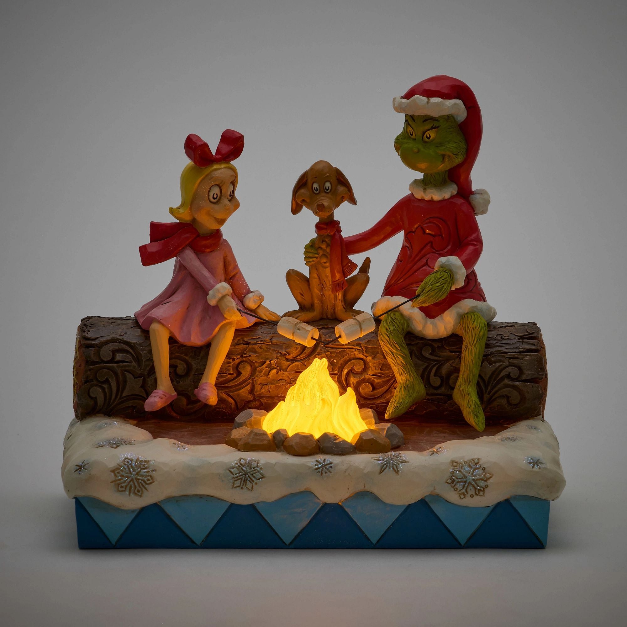 Grinch, Max & Cindy Lou Who Christmas Roasting Set - Perfect for Holiday Parties & Festive Gatherings