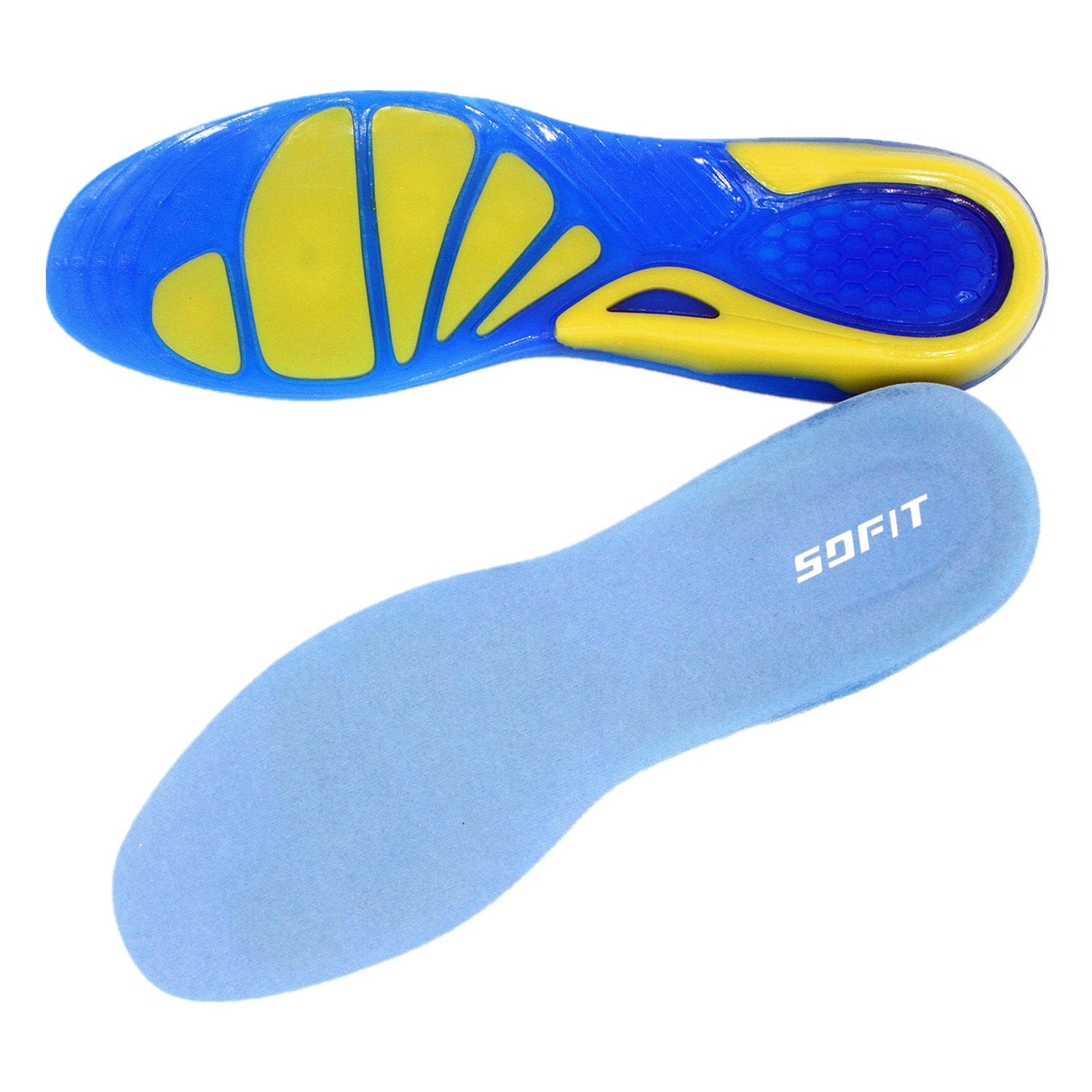 **Plantar Fasciitis Arch Support Insoles for Flat Feet – Gel Orthotic Inserts for Running, Work & Massage – Breathable Shock Absorption & Pain Relief Insoles for Men & Women – Ideal for Sports, Walking & Long Hours Standing**