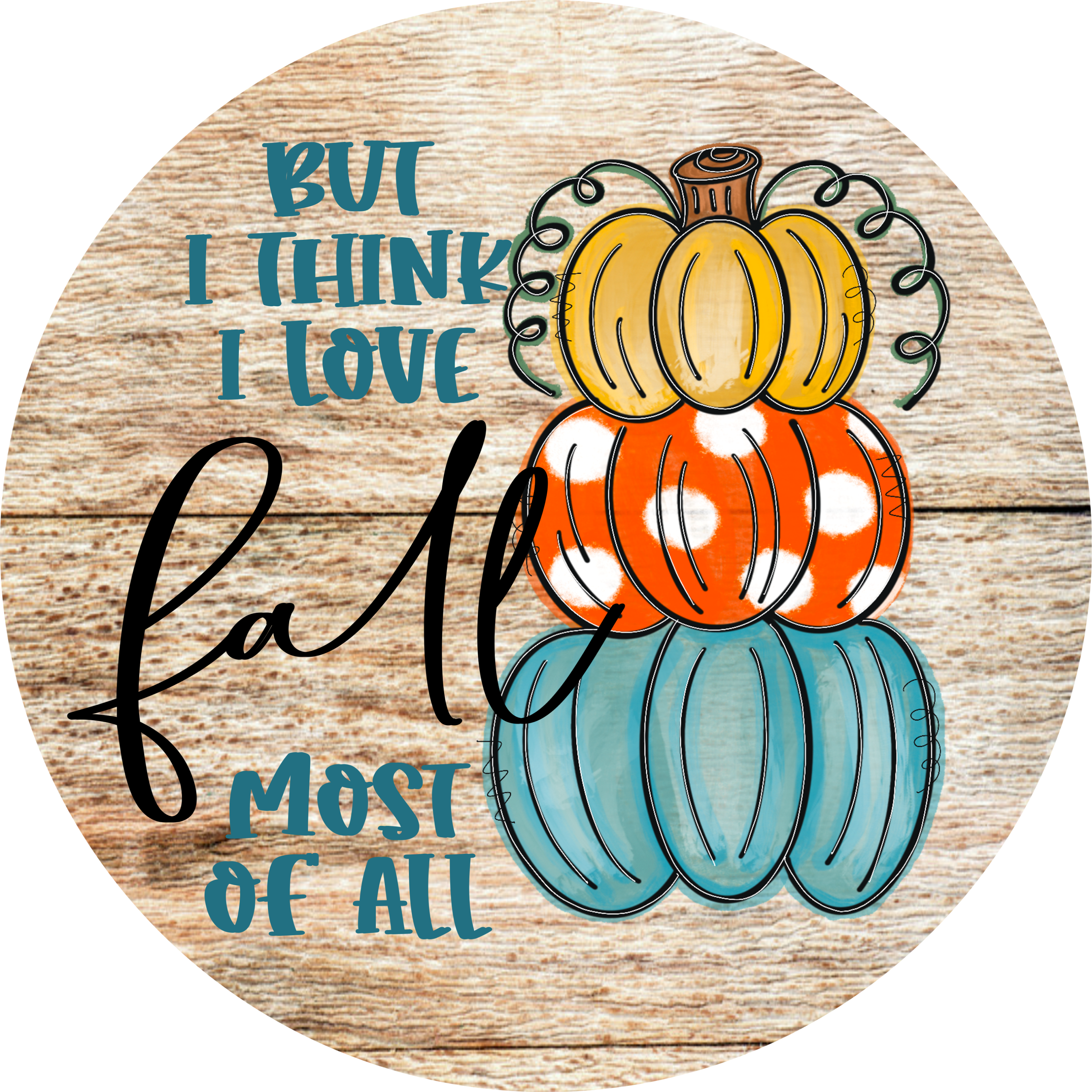 Fall-Themed Metal Wall Sign - Rustic Home Decor for Autumn, Thanksgiving & Halloween | Perfect for Indoor & Outdoor Seasonal Decorations