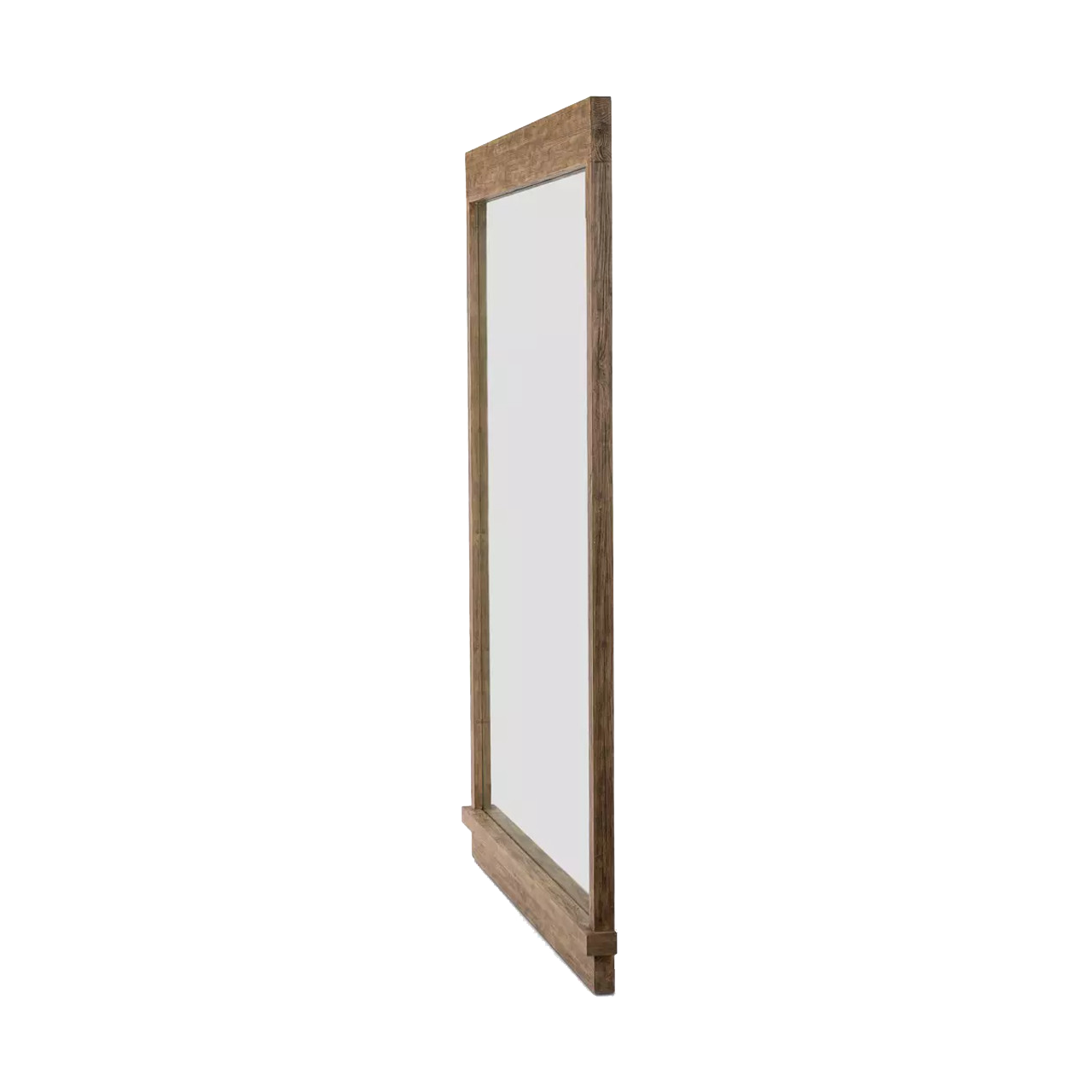 Full Length Floor Mirror with Wooden Frame - Modern Freestanding Mirror for Bedroom, Living Room, and Entryway Decor