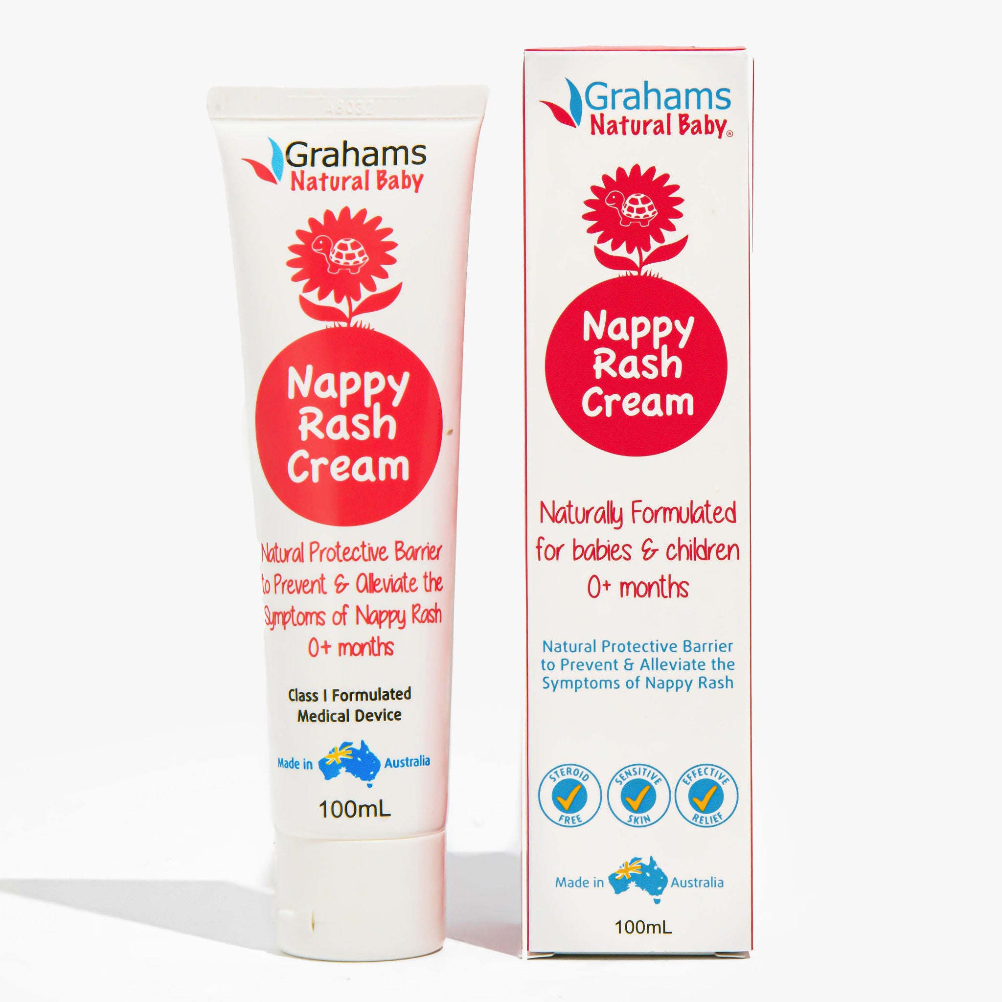 Best Nappy Rash Cream for Babies - Soothing & Healing Diaper Rash Treatment | Gentle Protection for Sensitive Skin | Ideal for Daily Use & Overnight Relief