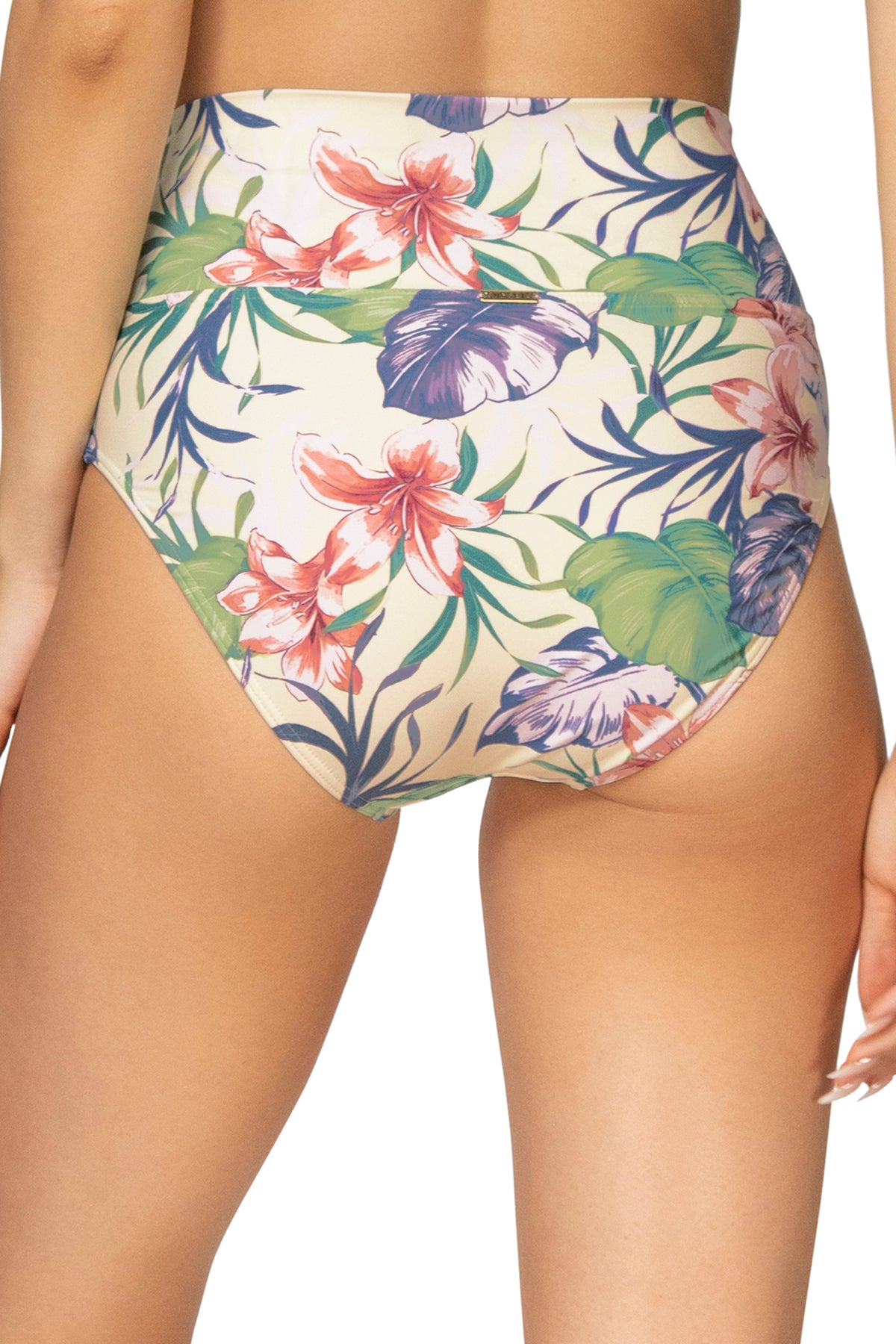 Hannah High Waist Bikini Bottoms - Sexy Swimwear for Women, Comfortable Island Life Beach Vacation Essentials | Perfect for Pool Party, Tropical Getaway & Summer Travel