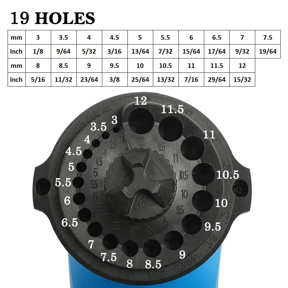 Best Drill Bit Sharpener for Power Drills - Universal 1/8-15/32 Inch Twist Bit Grinder | Perfect for DIY Projects & Professional Workshops