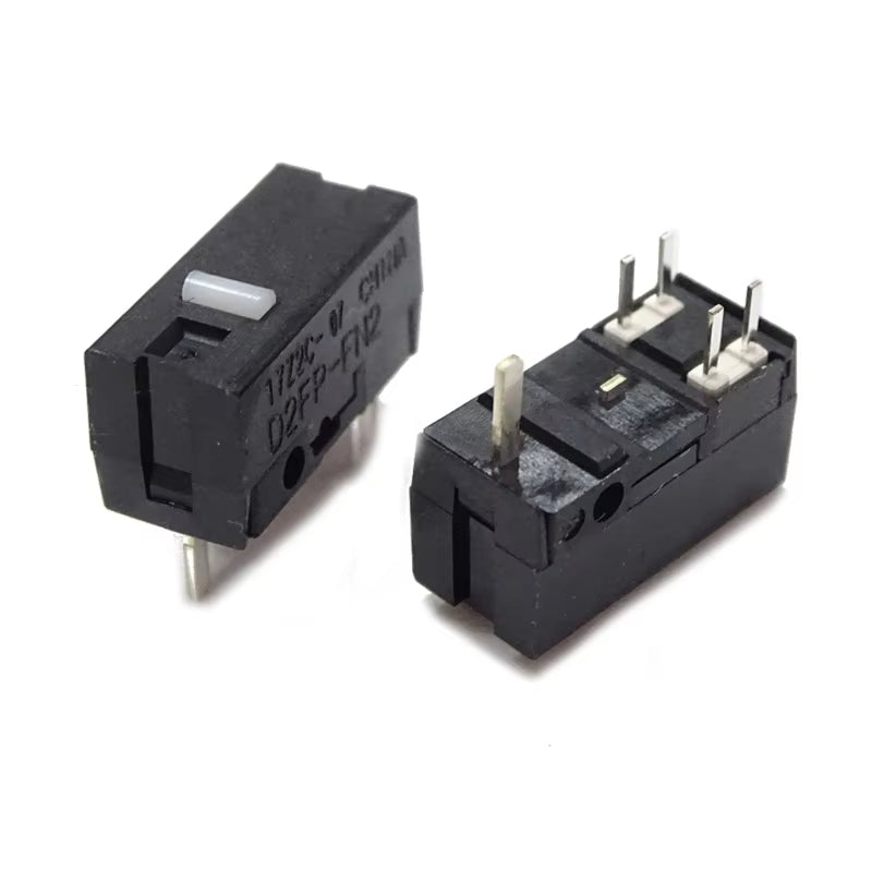 Omron D2FP FN2 Optical Micro Switch (2 Pack) - High Precision Sensor for Industrial Automation, Robotics, and Electronic Devices