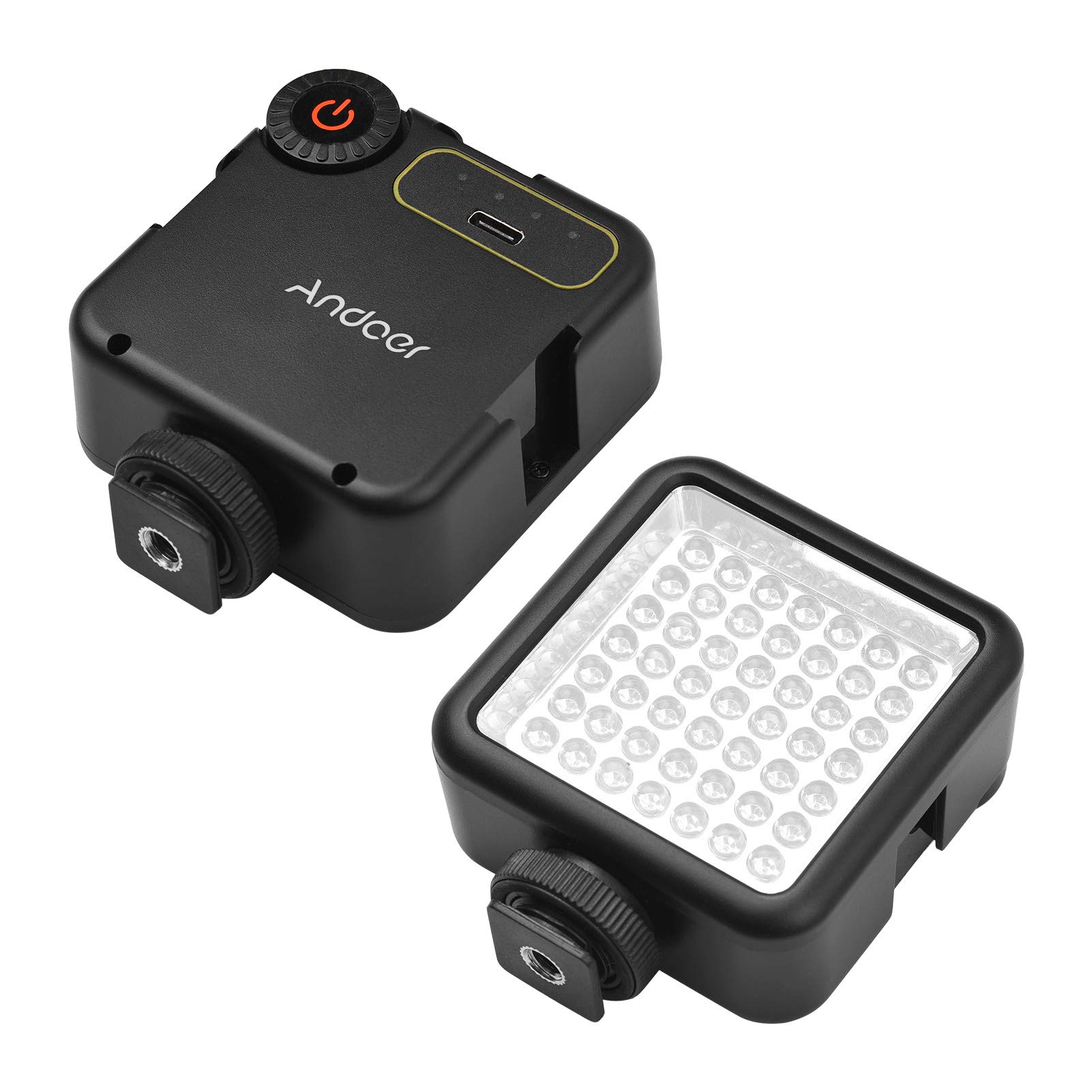 Andoer IR49S Mini IR Night Vision Light for Camera - Vlog & YouTube Recording