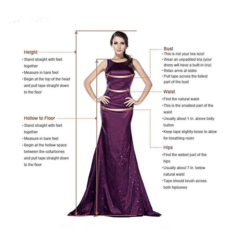 Emmani Women's Elegant V-Neck Lace Wedding Dress with Long Sleeves & High Slit - Perfect for Evening Gala, Formal Party & Bridal Occasions