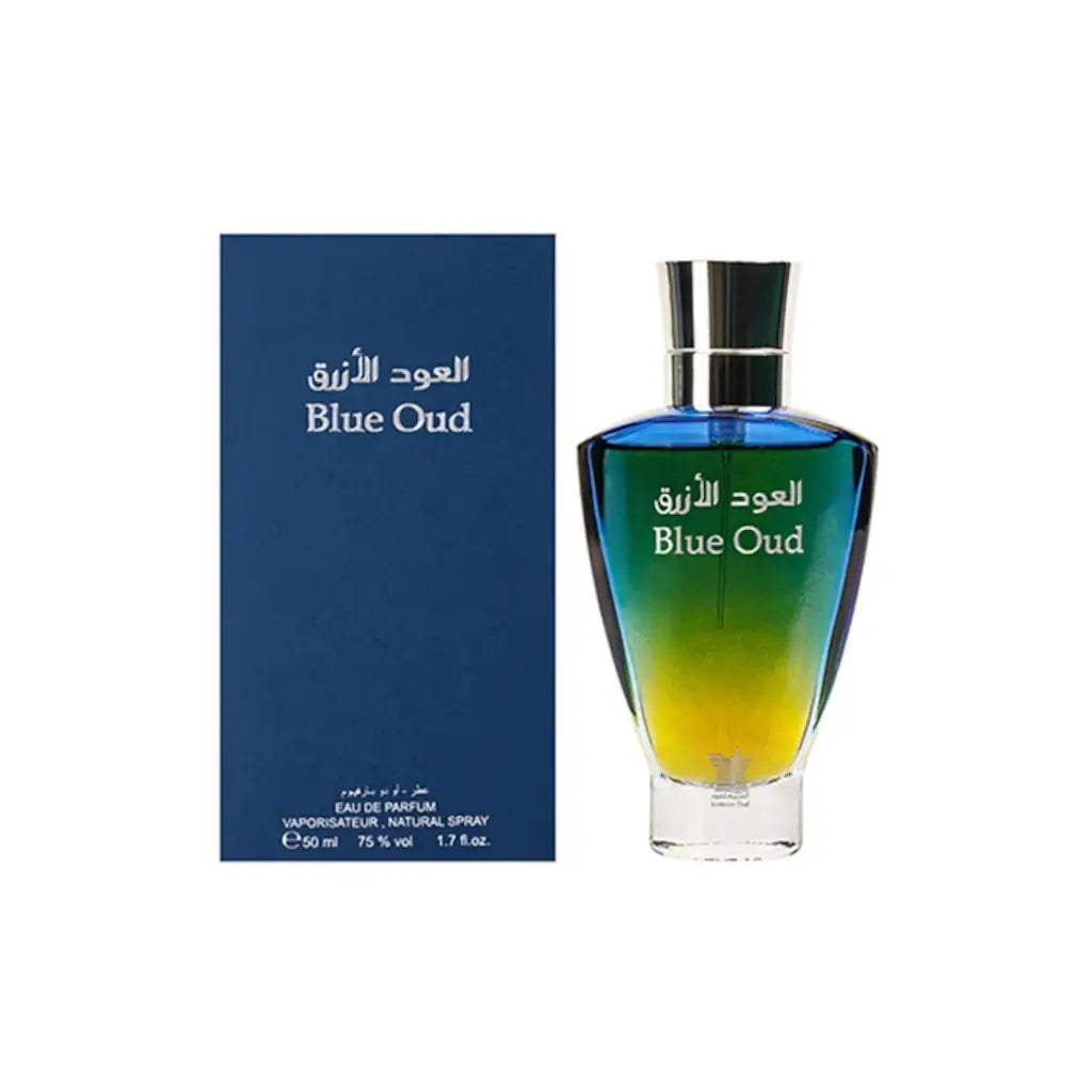 Premium Blue Oud Eau de Parfum 50ml - Luxury Arabian Scent for Men & Women - Perfect for Evening Events, Date Nights & Special Occasions