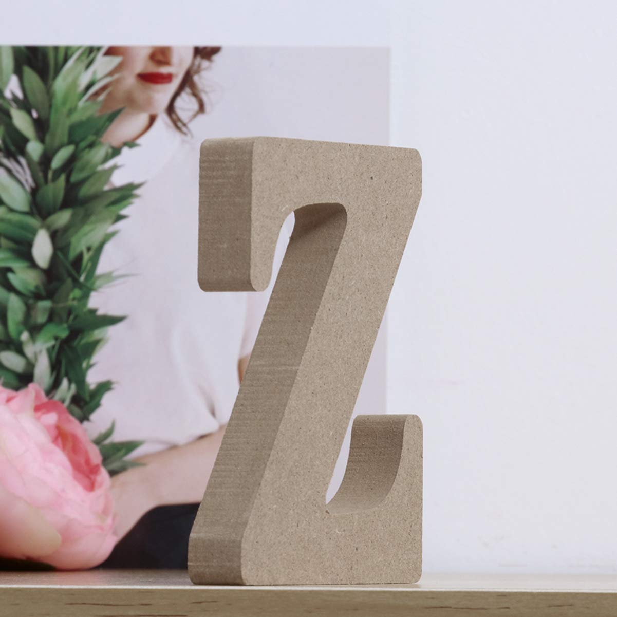Wooden Alphabet Letters for Nursery Wall Decor - Kids Room & DIY Crafts