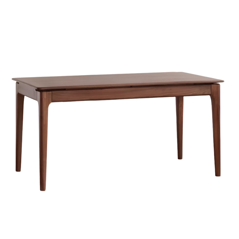 62.9x33.4x29.7 inch / 160x85x75.5 cm/ Rich Dark Walnut Color / dining table