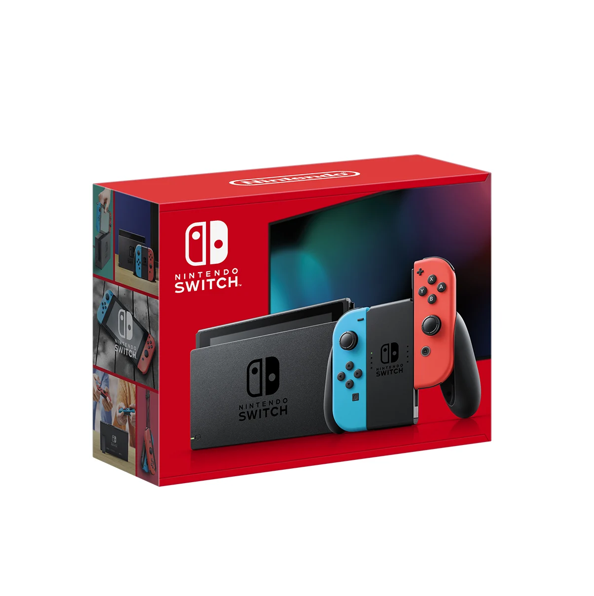 Nintendo Switch Console - Portable Gaming System with Joy-Con Controllers, HD Display & Online Play - Perfect for Home, Travel & Multiplayer Gaming
