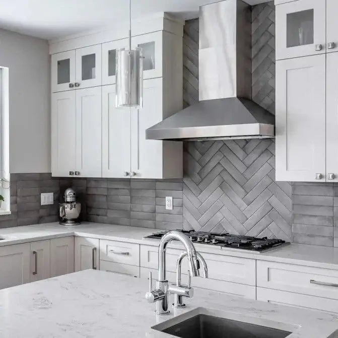 VICTORY Twister 750 CFM Stainless Steel Wall Mount Range Hood - Powerful Kitchen Ventilation for Cooking, Grilling & Smoke Removal