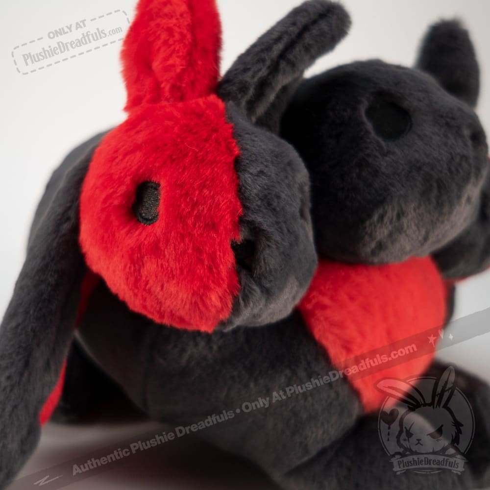 Plushie Dreadfuls Cerberus Rabbit Stuffed Animal - Soft Three-Headed Mythological Plush Toy for Collectors, Unique Gift for Horror Fans & Home Decor