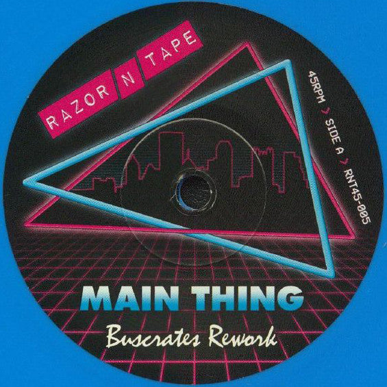 BusCrates Reworks Main Thing Razor N Tape RNT45005 - Limited Edition Vinyl Record for DJs & Music Collectors | Perfect for Nightclubs, Home Listening & DJ Sets