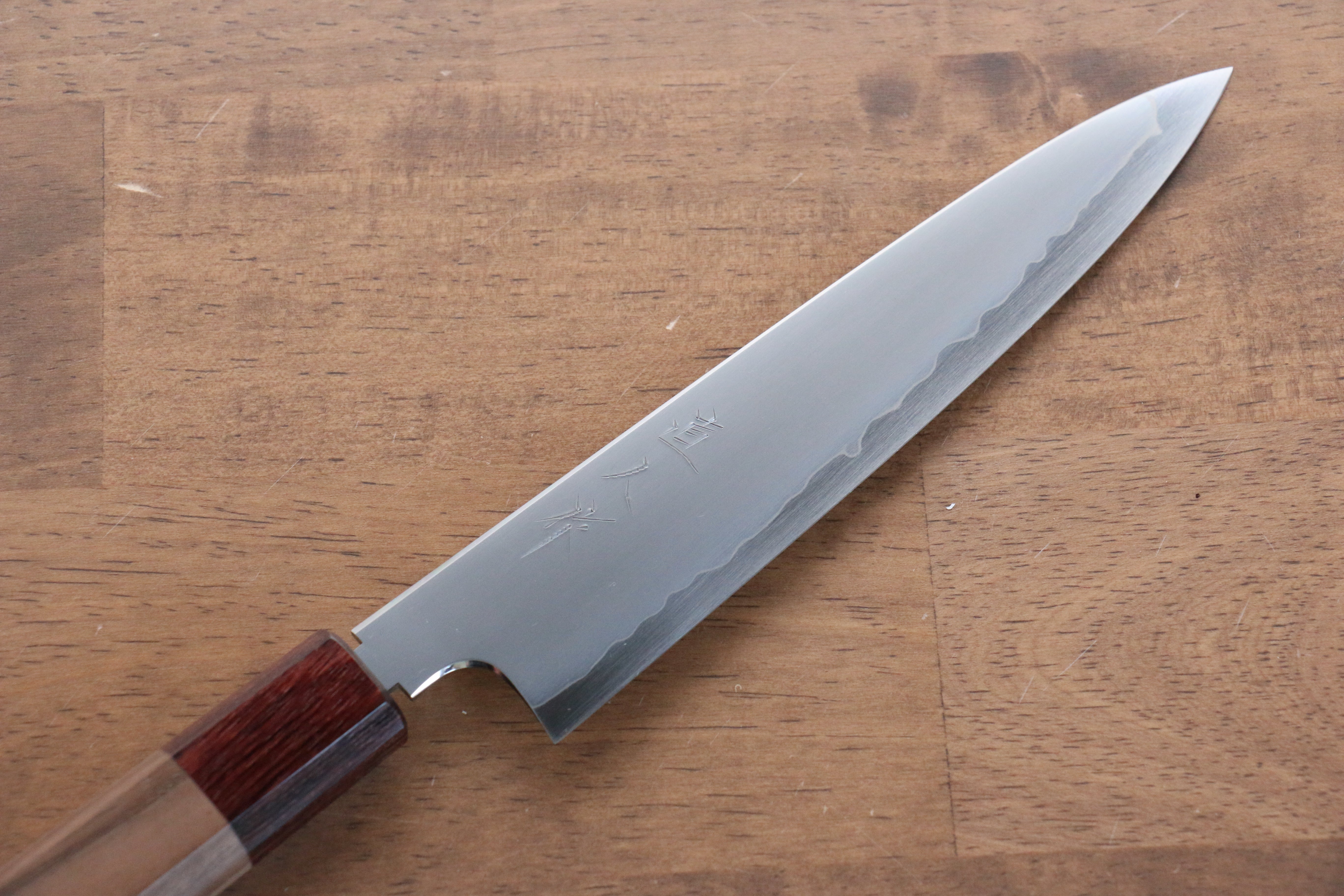 Premium SG2 Steel Petty Utility Knife 165mm with Walnut Handle - Japanese Kitchen Knife for Precision Slicing, Dicing & Garnishing - Perfect for Chefs & Home Cooks