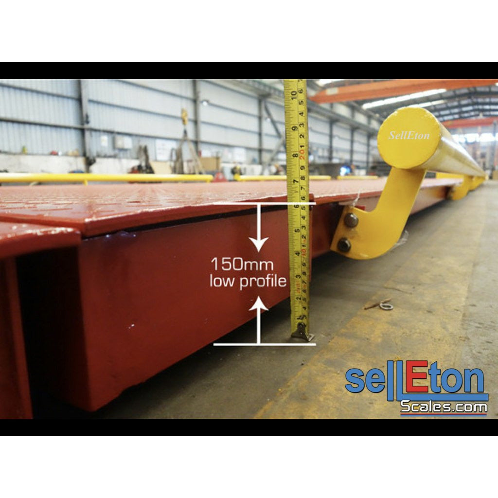 SL 934 20x10 Truck Scale - Heavy Duty Industrial Weighing Equipment for Non-NTEP Reference Weight (Ideal for Warehouses, Logistics & Shipping Centers)