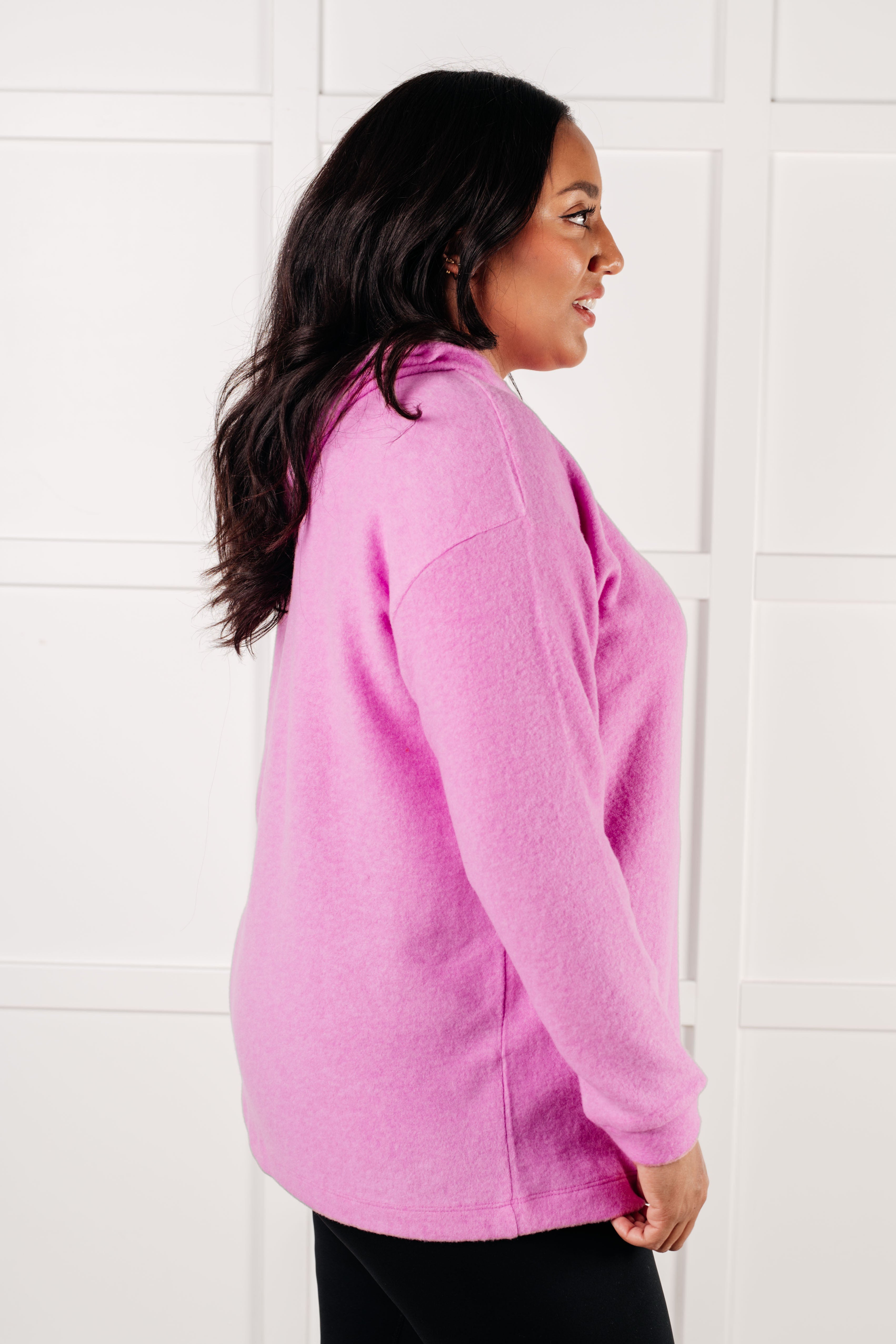 Best Women's Bright Mauve Hooded Pullover Sweatshirt - Cozy & Stylish for Casual Wear, Workouts, and Lounging