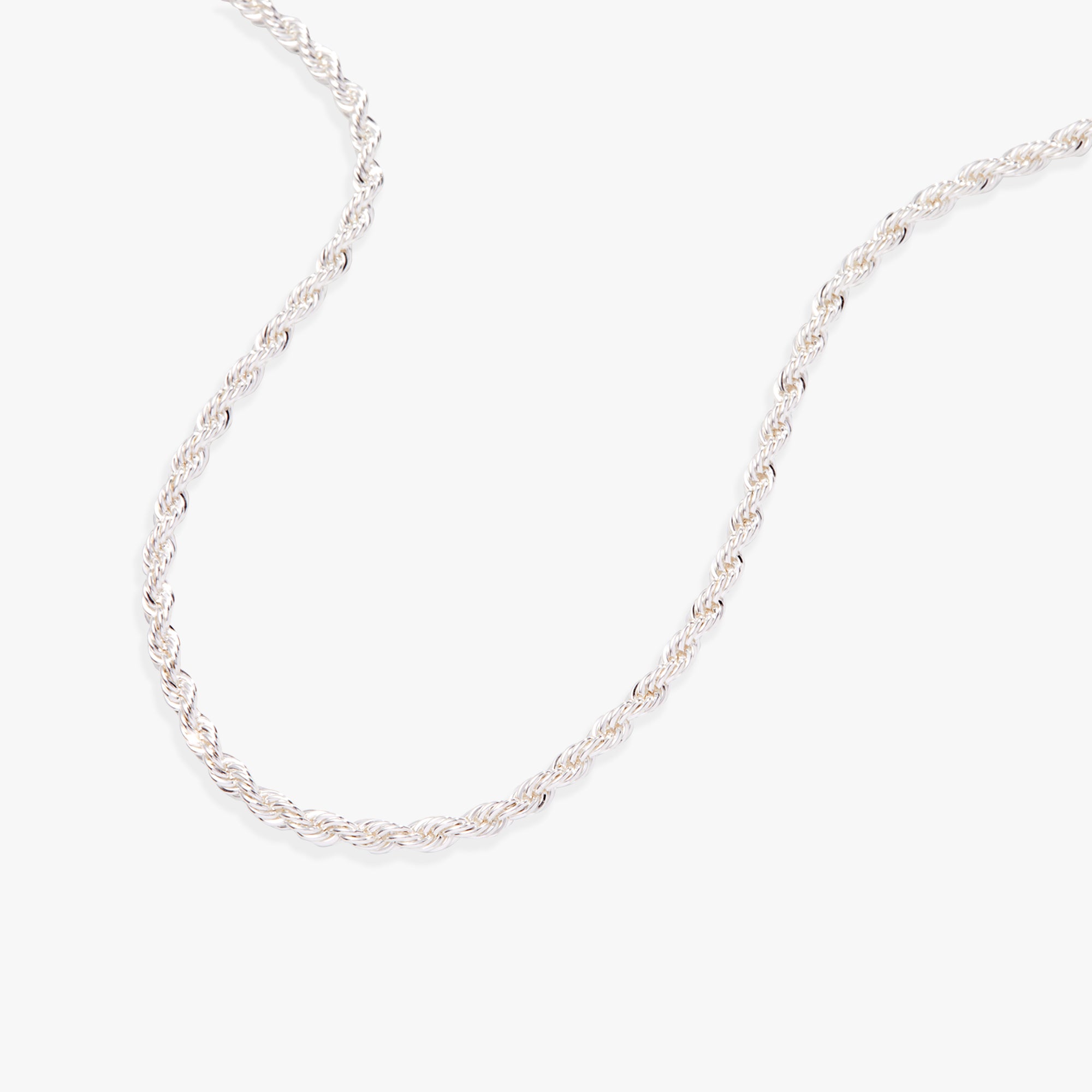 French Rope Chain Necklace for Women - 14K Gold Plated Stainless Steel Dainty Layering Necklace Jewelry Gift for Her - Perfect for Everyday Wear, Date Night & Special Occasions