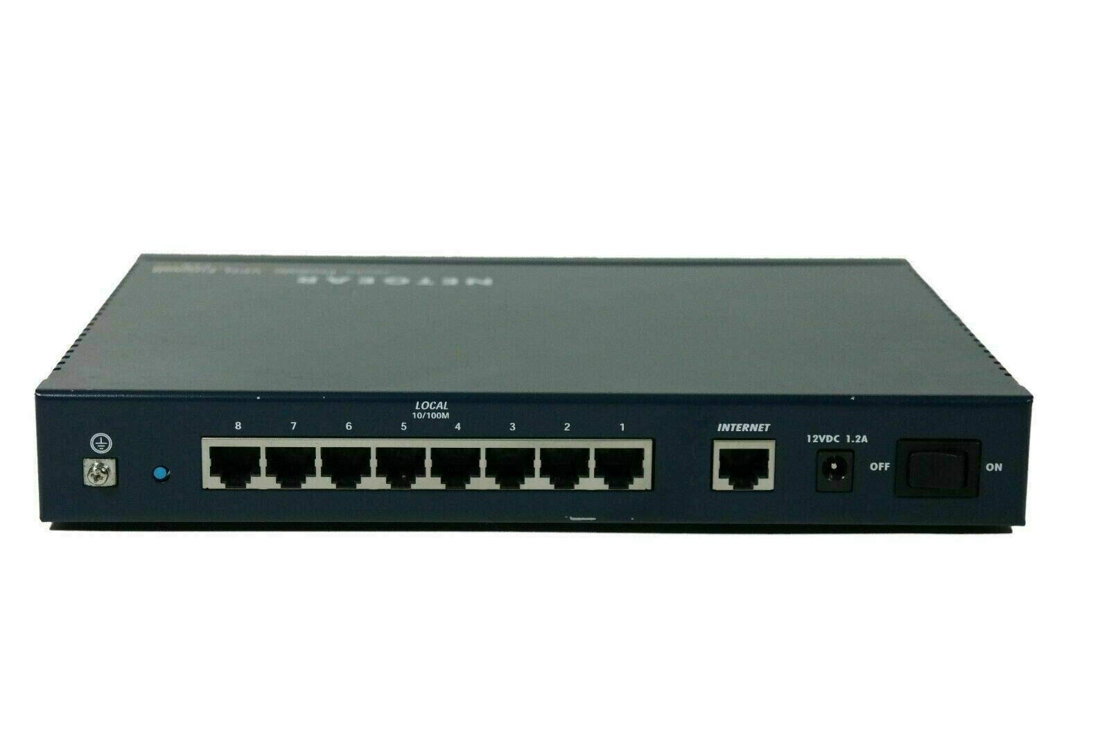 NETGEAR FVS318 ProSafe VPN Firewall Router with 8-Port 10/100 Mbps Switch - Secure Business Network Solution for Small Offices & Remote Work