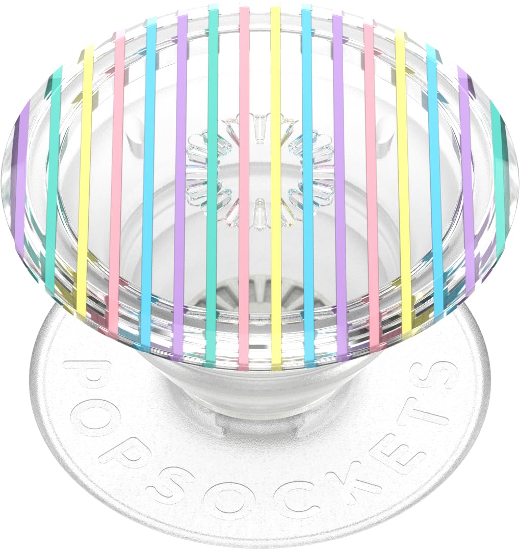 PopSockets Translucent Phone Grip with Expanding Kickstand - Universal Phone Holder for iPhone & Android - Perfect for Selfies, Video Calls & Hands-Free Viewing