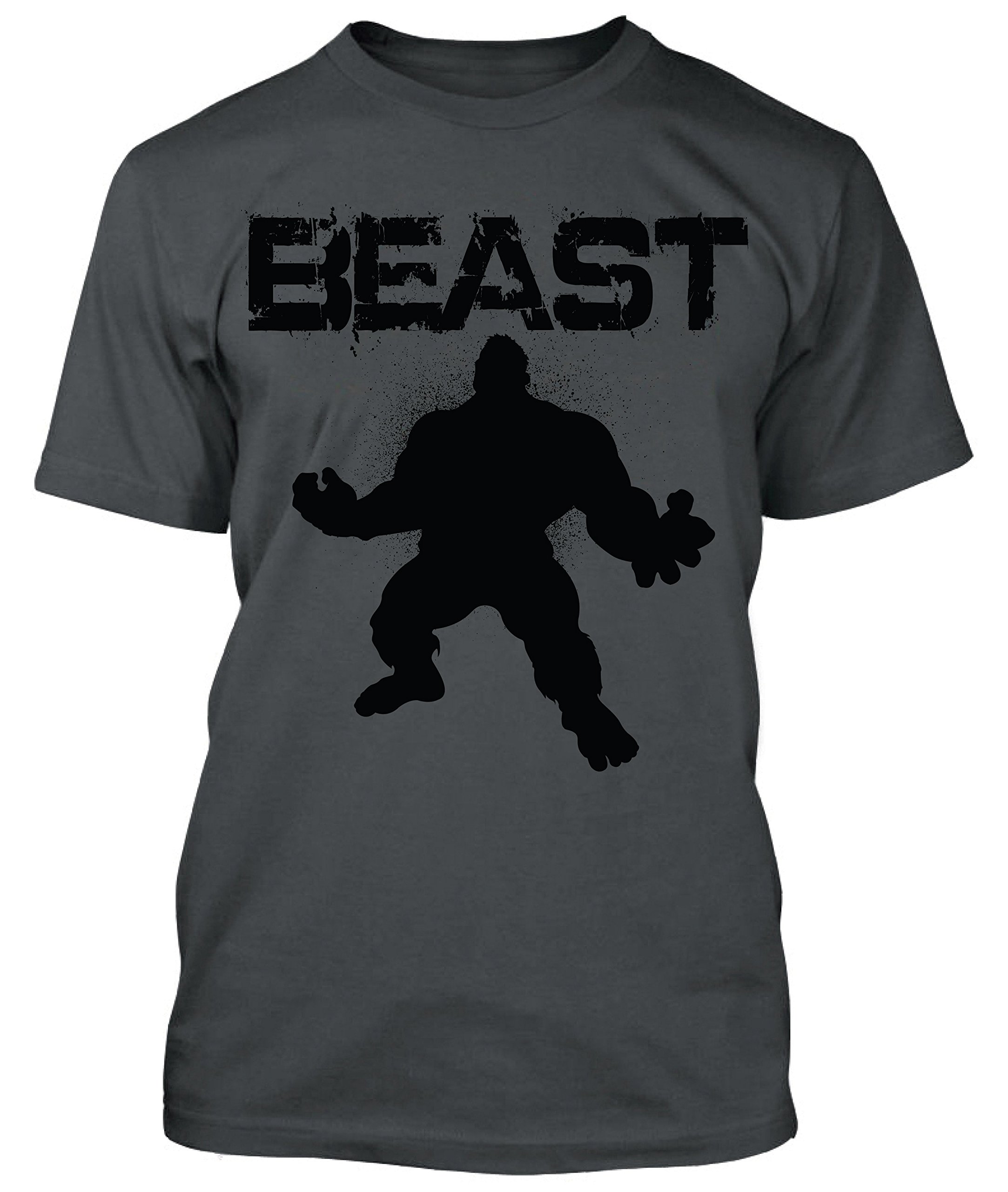 Beast Gym Workout Shirt for Men & Women - Hulk Mode Muscle Building Performance T-Shirt | Gym Training, Weightlifting & Fitness Apparel