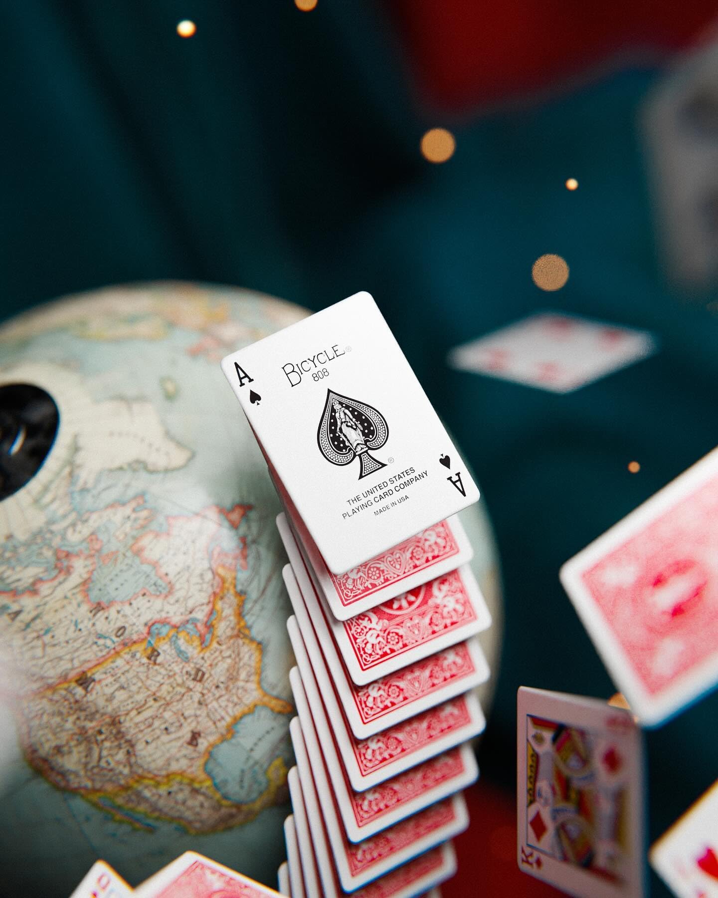 Premium Bicycle Rider Back Playing Cards - Standard Index Poker Cards Set (Red & Blue, 2 Decks) for Casino Games, Poker Nights, Magic Tricks & Cardistry Practice