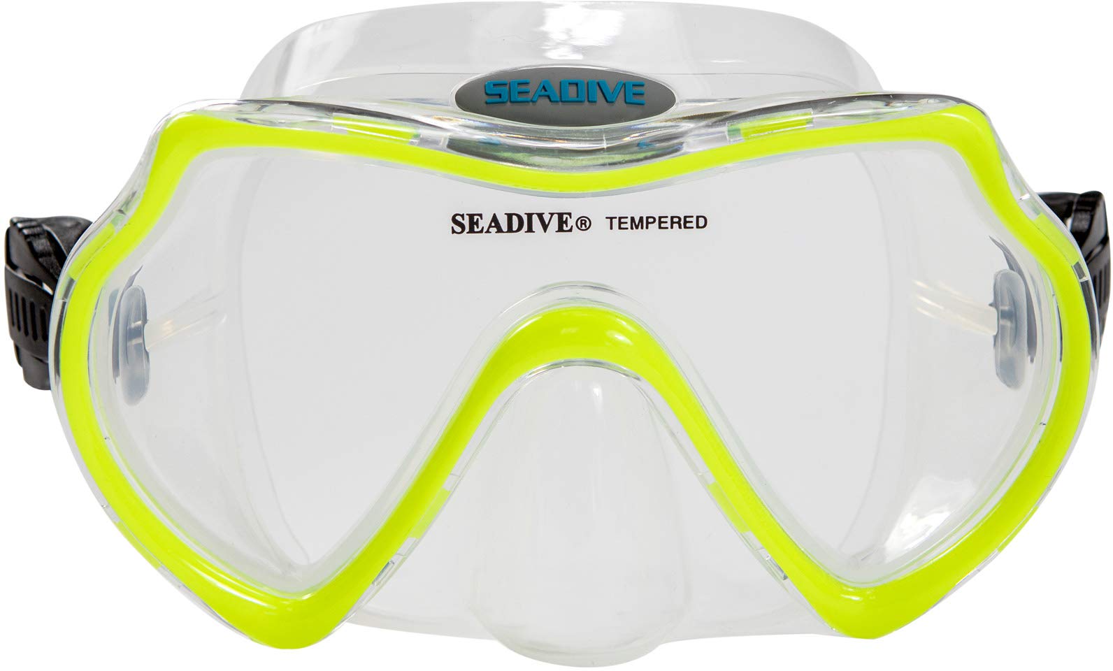 SuperView SLX Dive Mask - Anti-Fog Scuba Diving Mask with Wide Panoramic View for Snorkeling, Spearfishing & Underwater Photography - Comfortable Silicone Skirt & Adjustable Strap for Men Women