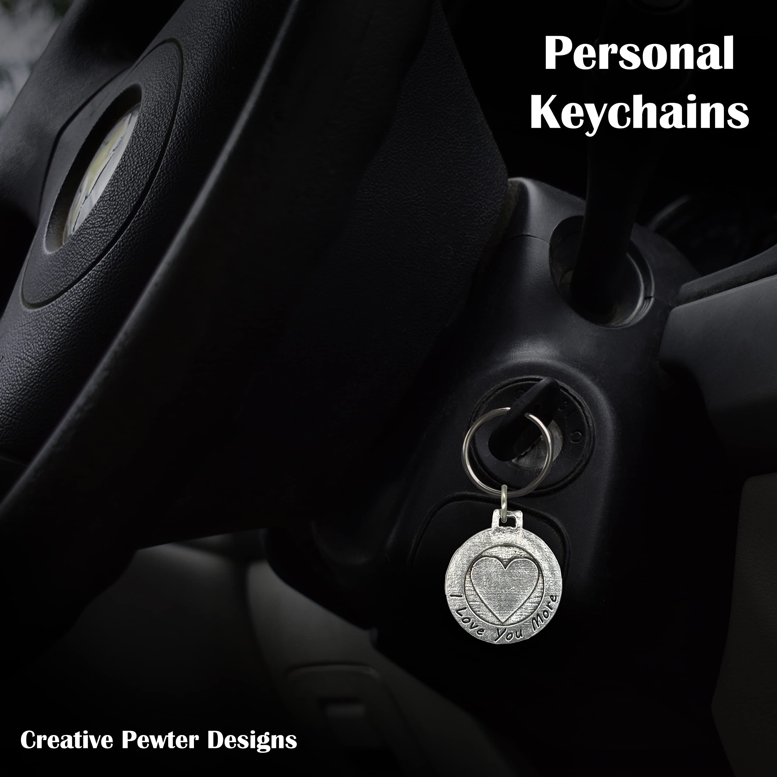 I Love You More Keychain - 1.5