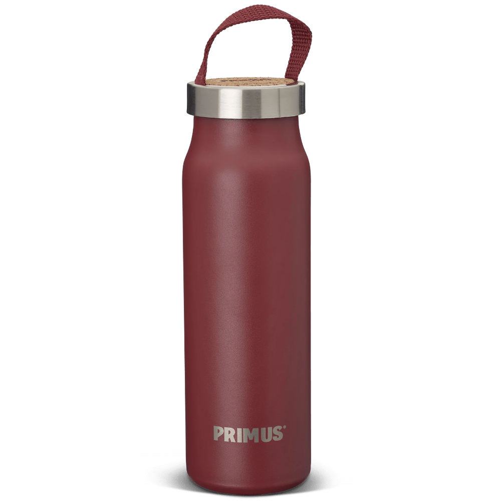 Primus Klunken Vacuum Insulated Stainless Steel Water Bottle - 20oz Leakproof Thermos for Hiking, Camping & Outdoor Adventures