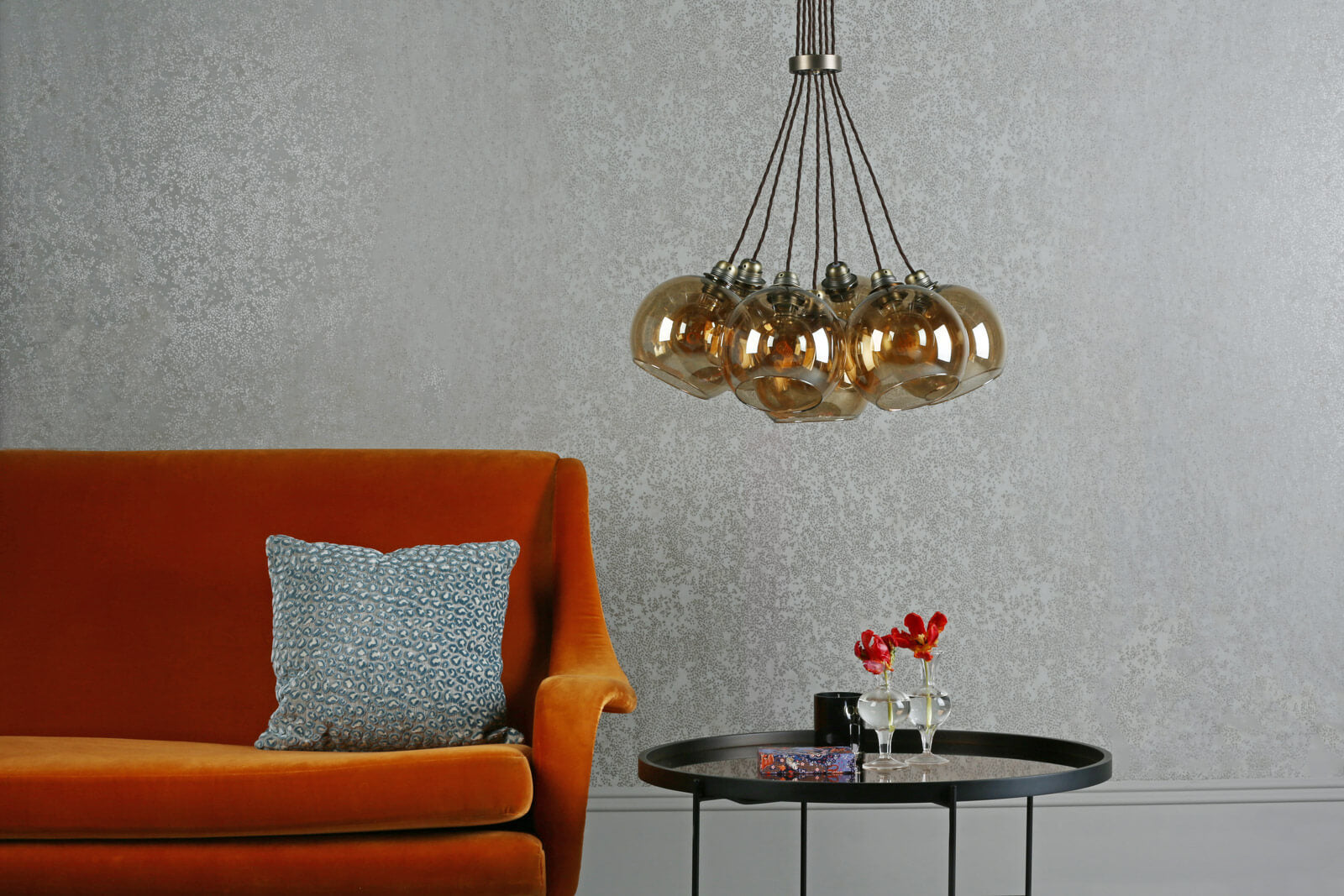 Apollo Seven Modern LED Pendant Light with E27 Socket in Multiple Finishes - Perfect for Dining Room, Kitchen Island & Living Room Lighting