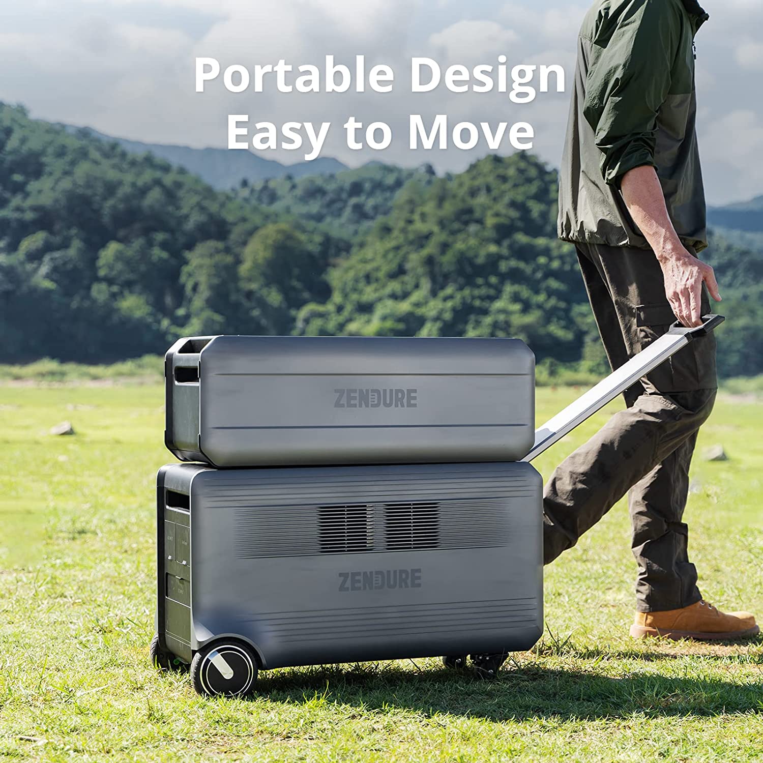Zendure SuperBase V4600 + Satellite Battery B4600 Bundle | 9.2kWh Portable Power Station | Perfect for Home Backup, RV Camping & Outdoor Adventures