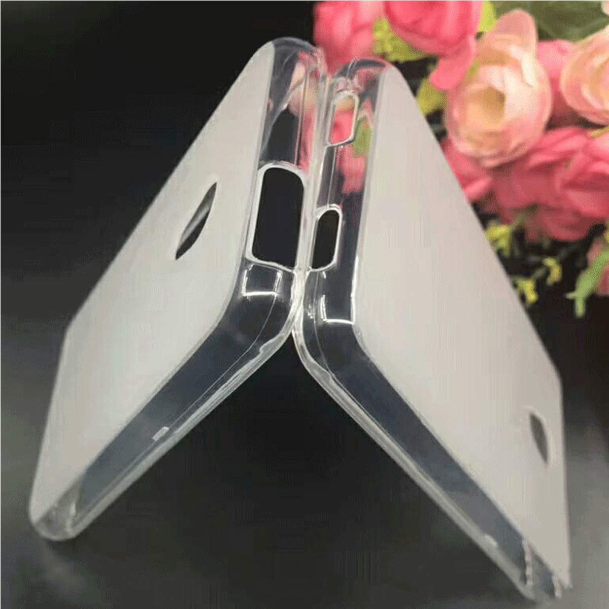 Slim Thin Black & Translucent TPU Case for Samsung Galaxy A32 4G (6.4