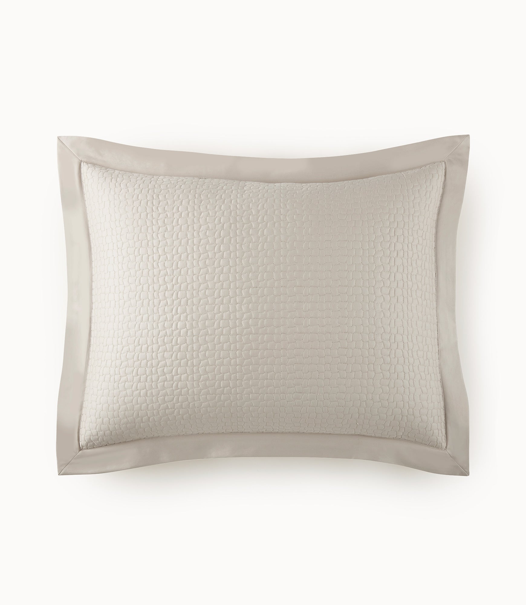 Hamilton Quilted Sham - Premium Decorative Pillow Cover for Bedroom & Living Room - Soft Cotton Sham with Elegant Quilted Design - Perfect for Home Decor, Guest Rooms, and Cozy Spaces