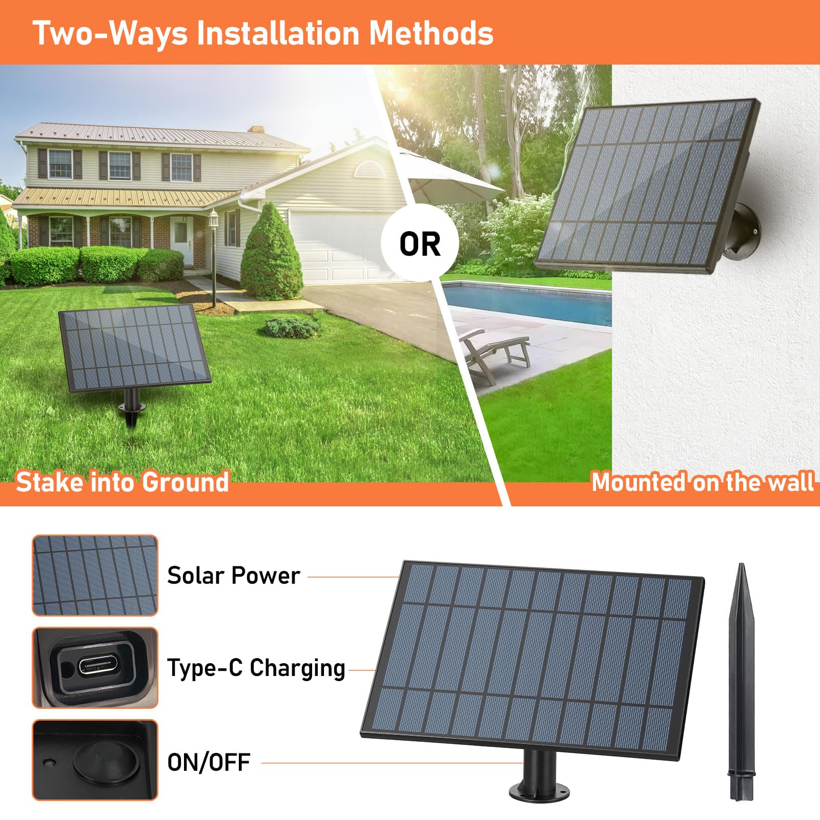 Solar String Lights 50FT - Waterproof Outdoor Lights for Patio, Wedding & Christmas Decor