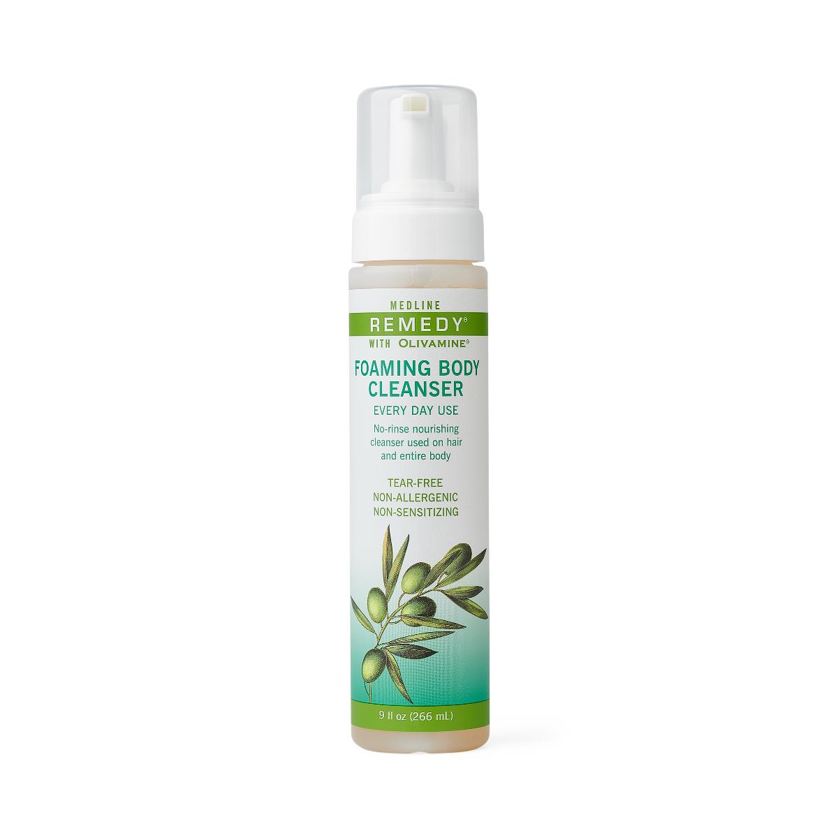 Remedy 4-in-1 Foaming Body Wash & Cleanser (9oz) - Gentle Hydrating Shower Gel for Sensitive Skin, Perfect for Daily Use & Post-Workout Refreshment