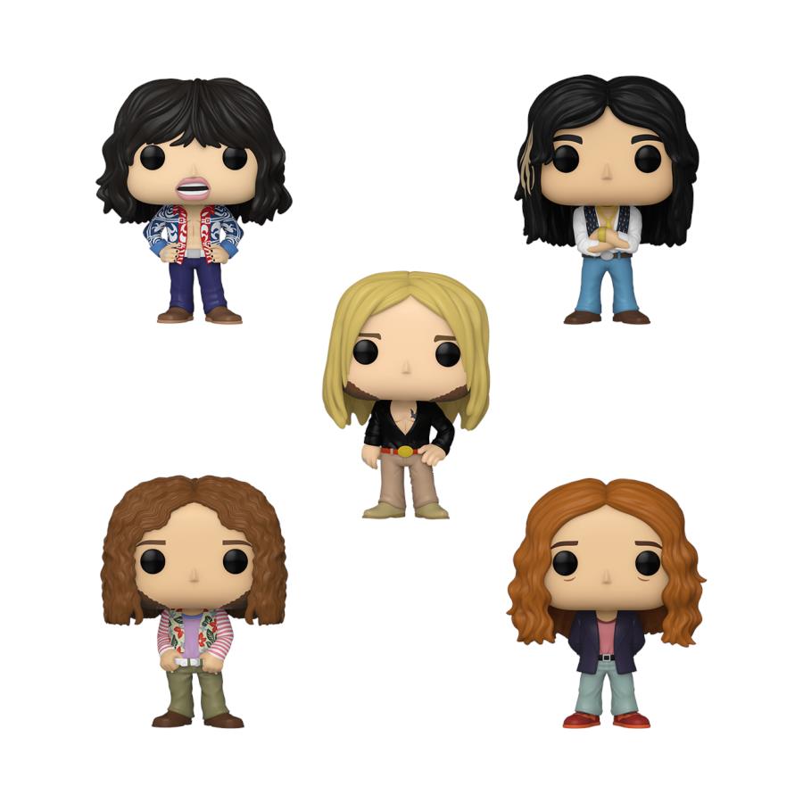 Aerosmith Band Line Up Pop! Vinyl Figures 5-Pack Set - Perfect for Music Fans, Collectors, and Home Decor