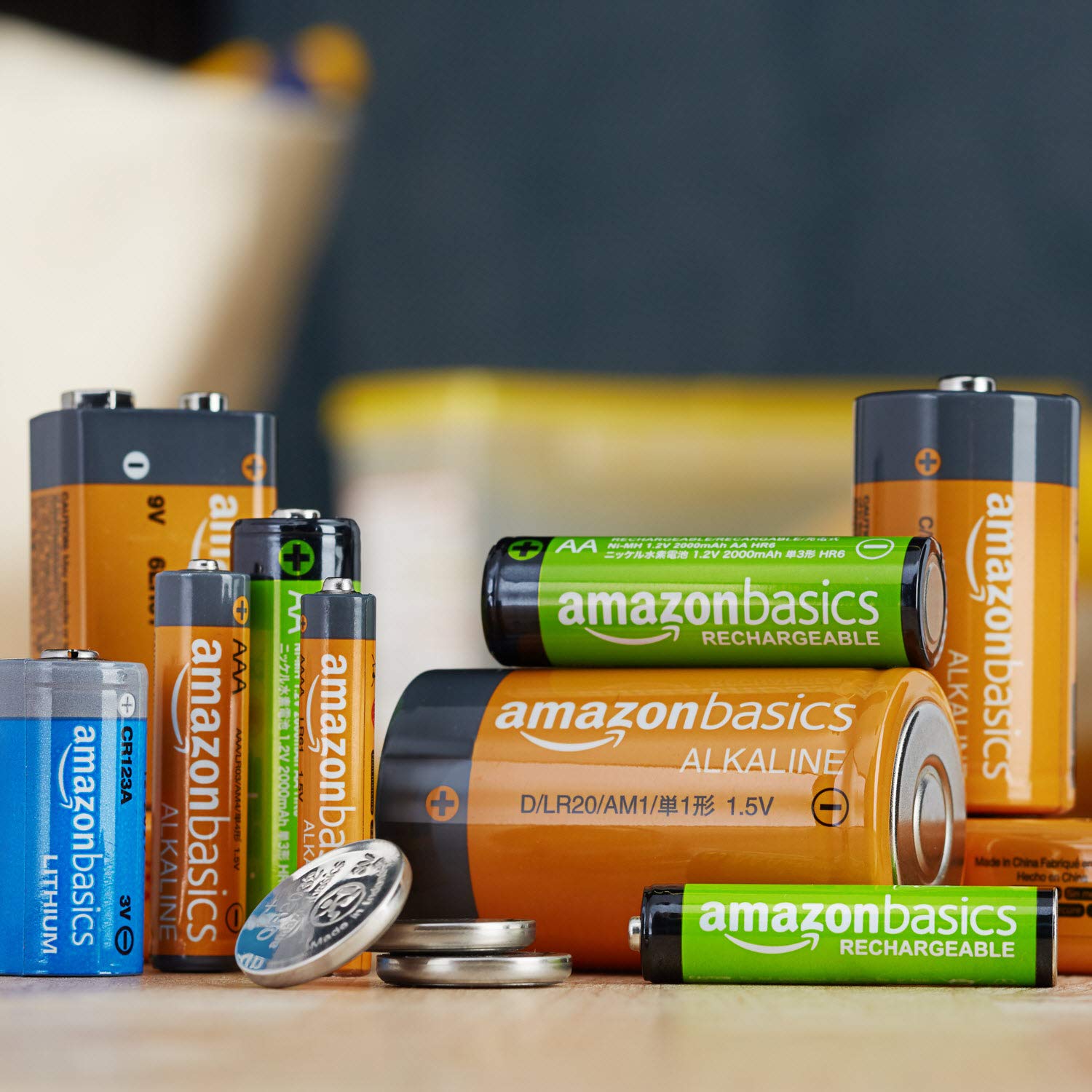 AmazonBasics 16 Pack AA High-Capacity 2,400mAh Rechargeable Batteries with 4-Hour Fast Charger - Pre-Charged, Overcharge Protection - Perfect for Cameras, Toys, Remote Controls & Electronic Devices