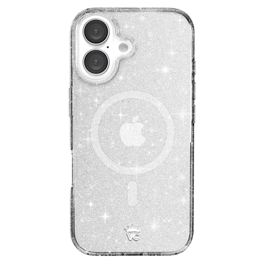 Sparkling Stardust Glitter iPhone Case - Protective & Stylish Cover for iPhone 13/14/15 Pro Max - Perfect for Parties, Festivals & Everyday Glam