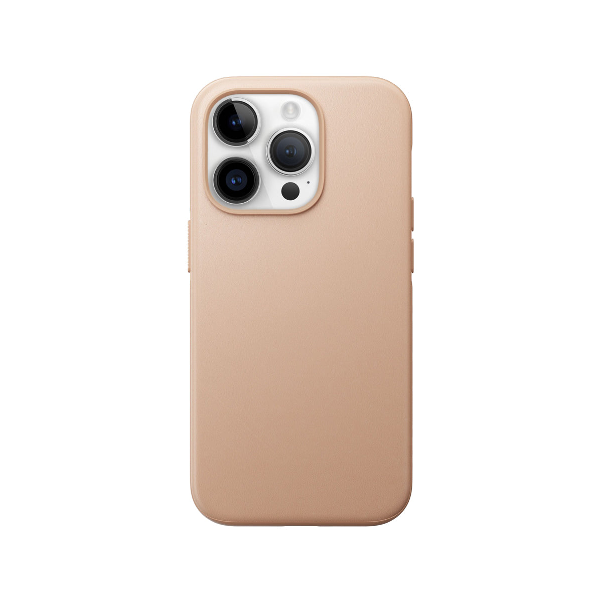 Premium Genuine Leather Phone Case for iPhone 14 Pro - Slim Protective Cover with Natural Leather Finish | Perfect for Business, Travel & Everyday Use