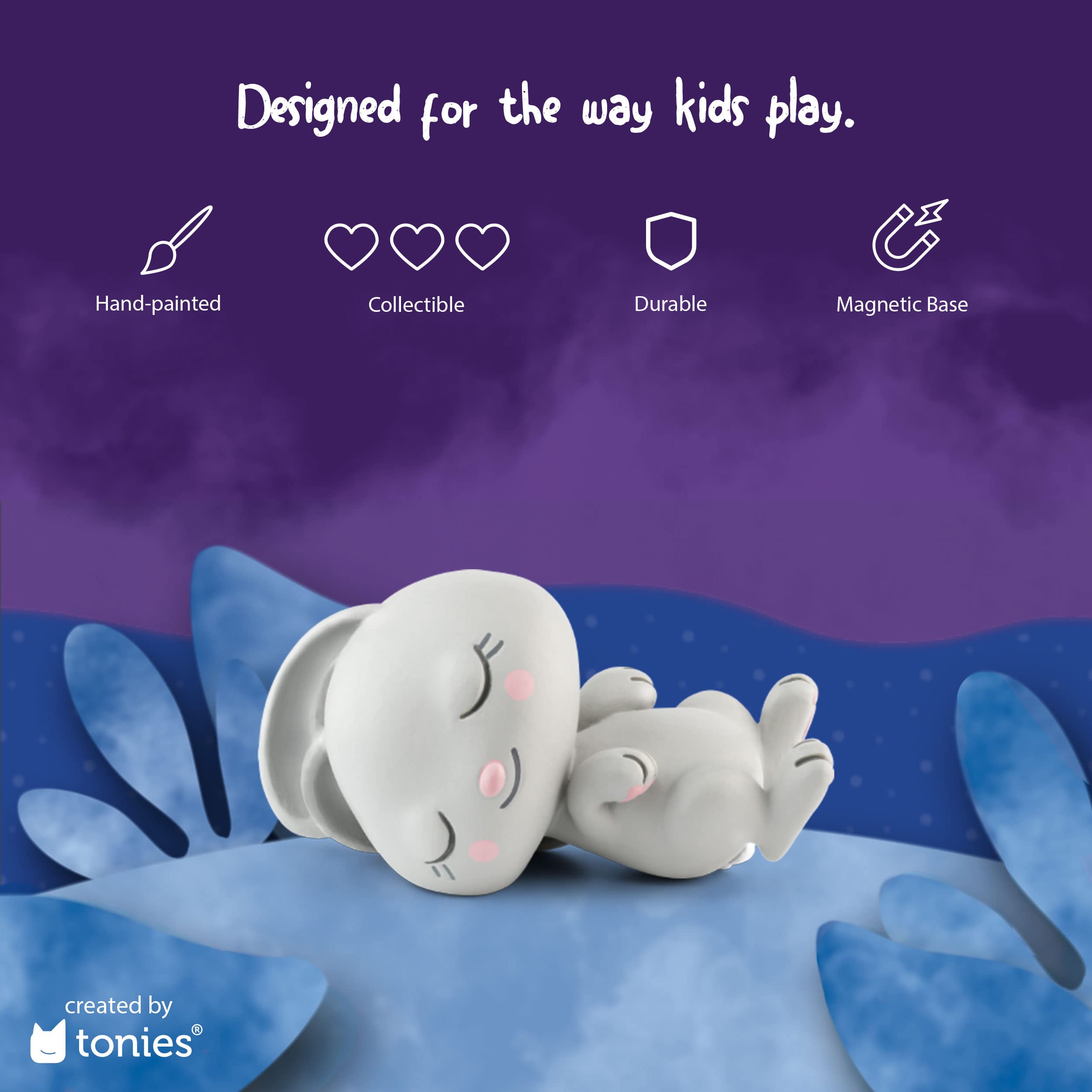 Tonies Sleepy Friends: Classical Music Audio Toy Figurine with Sleepy Rabbit - Soothing Bedtime Companion for Kids & Nursery Relaxation