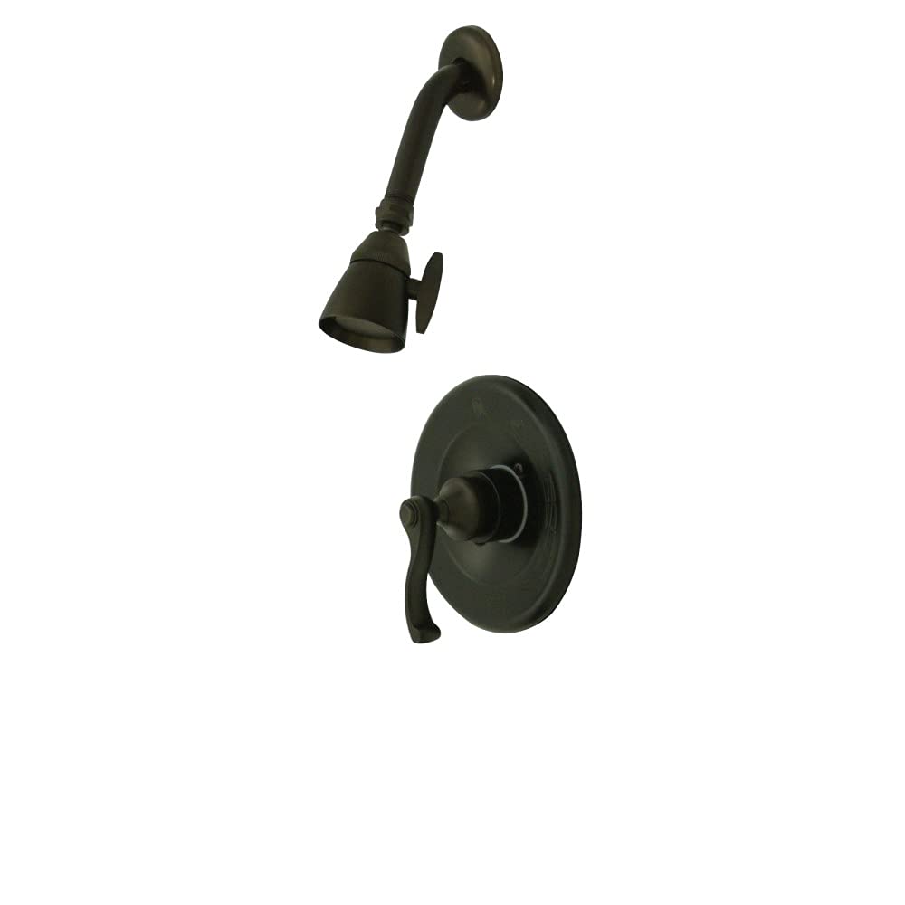 Kingston Brass KB8635FLSO Royale 7-Inch Oil Rubbed Bronze Shower Faucet - Perfect for Bathroom Renovation & Luxury Spa Experience
