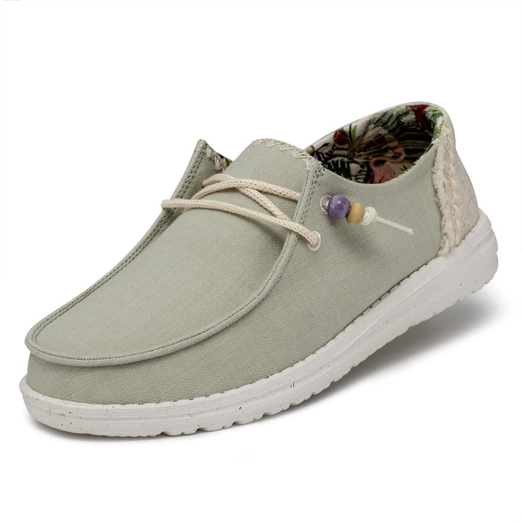 Hey Dude Women's Wendy Stretch Slip-On Comfortable Lightweight Casual Shoes for Walking, Travel & Everyday Wear