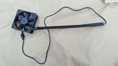 90F Shielded USB Fan 90x90x25mm 40 CFM Cooling Fan for DC Hasty Fireplace Grate - Quiet High Airflow Computer Case & Electronics Cooling Solution for Home & Office Use