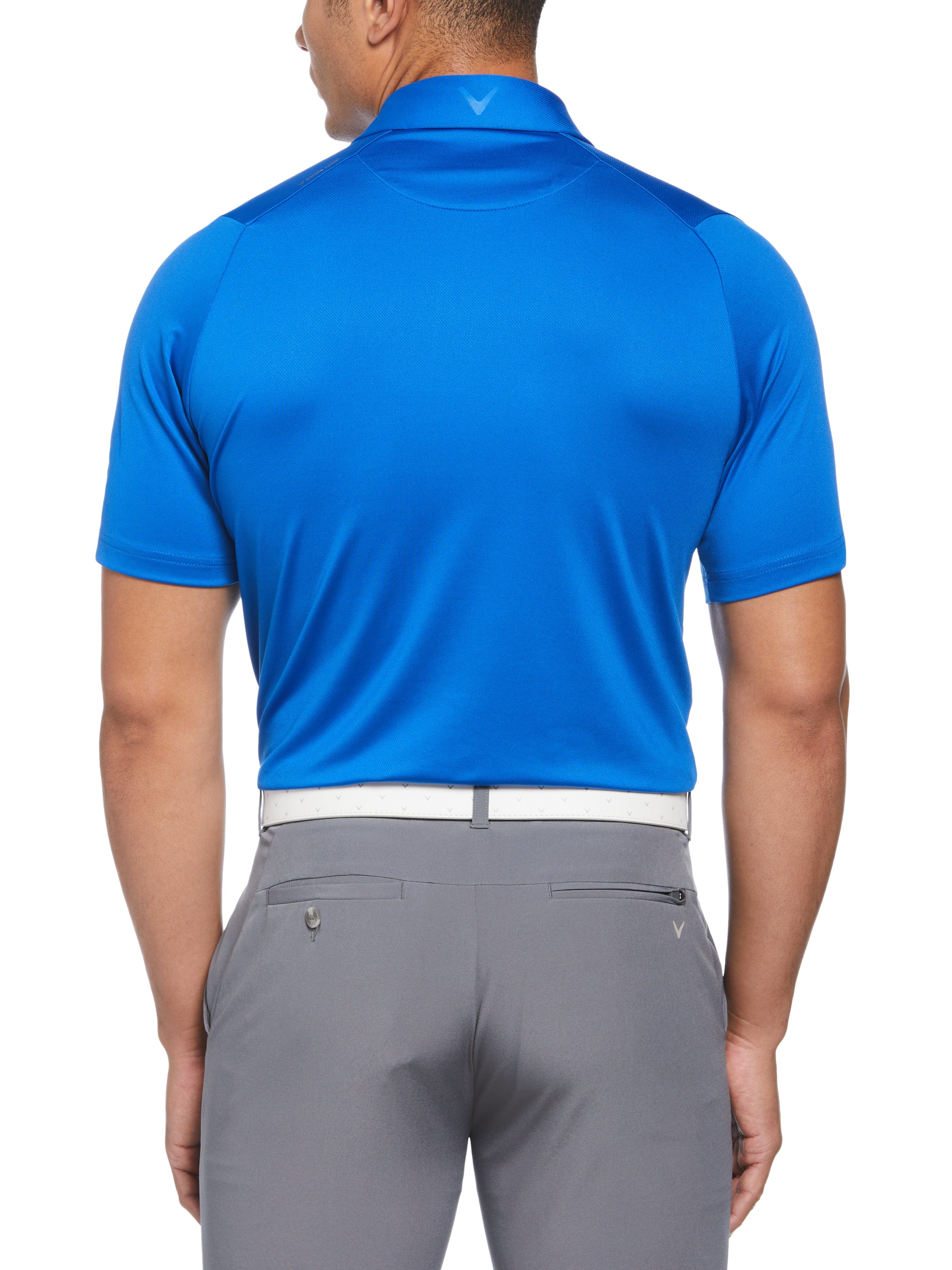 Men's Performance Swing Tech™ Solid Polo Shirt - Moisture-Wicking & Breathable for Golf, Tennis & Casual Wear