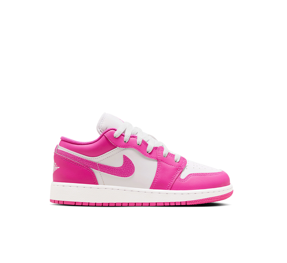 Air Jordan 1 Low GS Sneakers - Kids Basketball Shoes for Boys & Girls - Lightweight Comfortable Casual Wear for School, Sports & Everyday Use