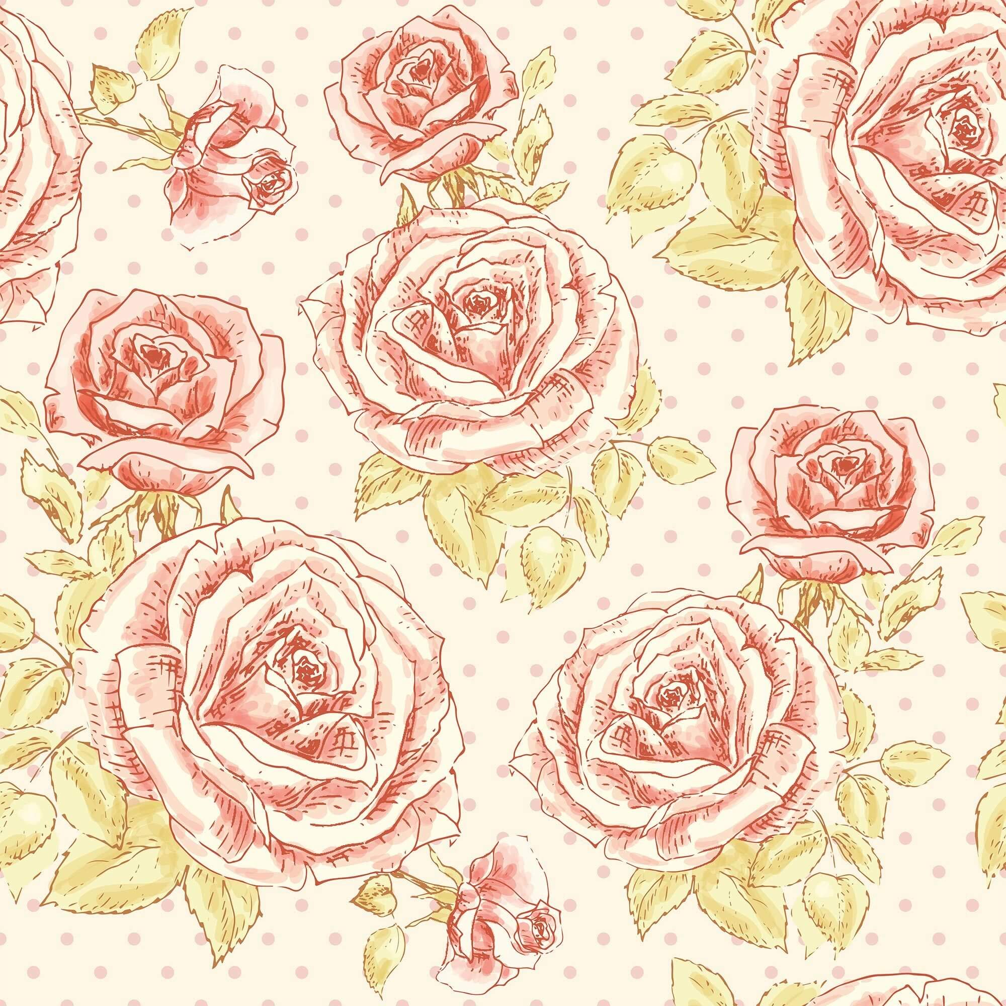 Red and Pink Textured Floral Peel and Stick Removable Wallpaper - Self-Adhesive Decorative Wall Covering for Bedroom, Living Room, Nursery & Home Decor