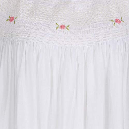 Best Cotton Nightgown for Women - Sleeveless 100% Cotton Sleepwear | Soft & Breathable Summer Nightgown for Comfortable Sleep & Lounge Wear