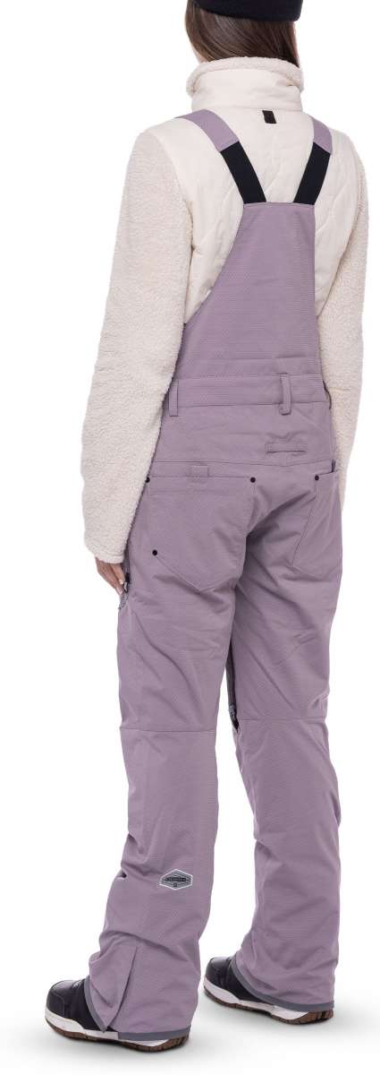 686 Women's Black Magic Insulated Snow Bib Pants - Waterproof Winter Ski Pants for Women (2023) - Perfect for Skiing, Snowboarding & Cold Weather Outdoor Activities